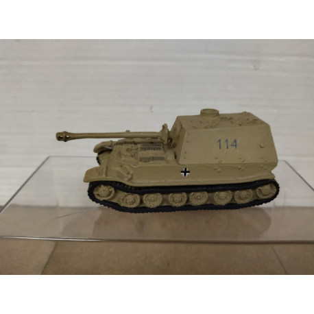Sd.kfz.184 ELEFANT GERMANY WW 2 1:87 H0 NO BOX METAL DIECAST SUCIO/DESGUACE