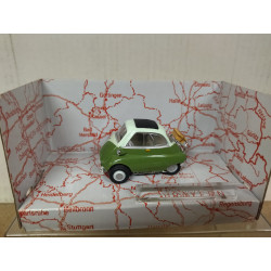 BMW ISETTA 250 WHITE/GREEN 1:43 HONGWELL
