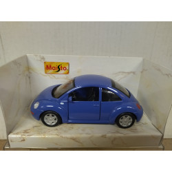 VOLKSWAGEN NEW BEETLE BLUE MAISTO RETROFICCION