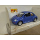 VOLKSWAGEN NEW BEETLE BLUE MAISTO RETROFICCION