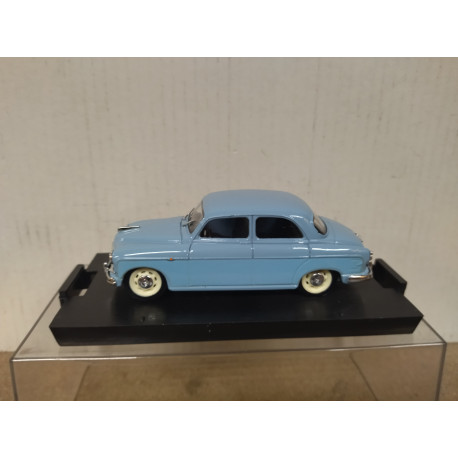 FIAT 1400B 1956 BICOLE AZZURRO 1:43 BRUMM R166-02 NO BOX