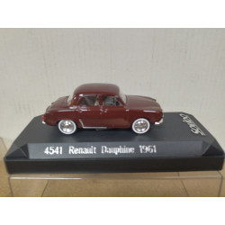 RENAULT DAUPHINE 1961 DARK RED 1:43 SOLIDO 4541