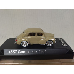 RENAULT 4CV 1954 BEIGE 1:43 SOLIDO 4537 BOX