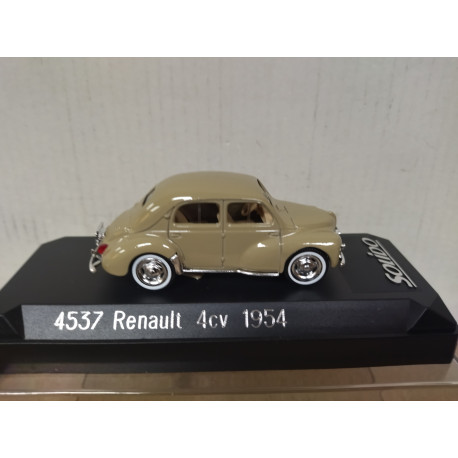 RENAULT 4CV 1954 BEIGE 1:43 SOLIDO 4537 BOX