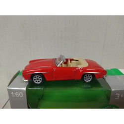 MERCEDES-BENZ W121 190 SL 1955 RED 1:60/apx 1:64 WELLY BOX