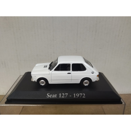 SEAT 127 WHITE/BLANCO 1972 1:43 RBA IXO