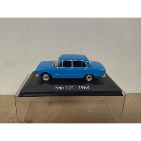 SEAT 124 1968 AZUL 1:43 RBA IXO HARD BOX