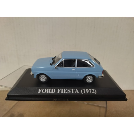 FORD FIESTA 1972 AZUL NUESTROS QUERIDOS COCHES 1:43 ALTAYA IXO