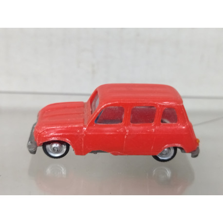 RENAULT 4 ROJO 1:87 H0 EKO DEFECTUOSO NO BOX