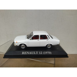RENAULT 12 1970 BLANCO NUESTROS QUERIDOS COCHES 1:43 ALTAYA IXO