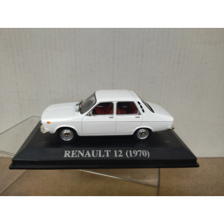 RENAULT 12 1970 BLANCO NUESTROS QUERIDOS COCHES 1:43 ALTAYA IXO