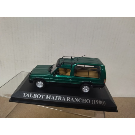 TALBOT MATRA RANCHO 1980 VERDE NUESTROS QUERIDOS COCHES 1:43 ALTAYA IXO