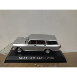 SEAT 1500 FAMILIAR 1970 PLATA NUESTROS QUERIDOS COCHES 1:43 ALTAYA IXO