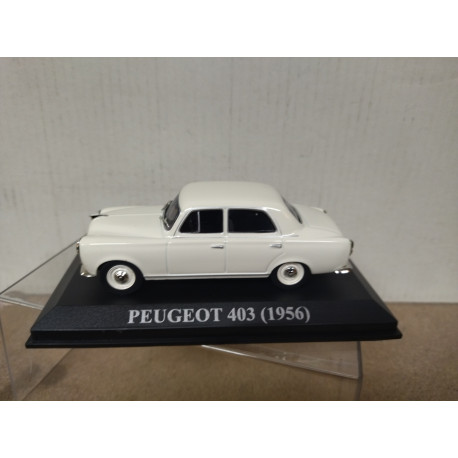 PEUGEOT 403 1956 BLANCO NUESTROS QUERIDOS COCHES 1:43 ALTAYA IXO