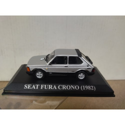 SEAT FURA CRONO 1982 SILVER NUESTROS QUERIDOS COCHES 1:43 ALTAYA IXO