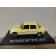 RENAULT 7 SIETE TL 1975 AMARILLO NUESTROS QUERIDOS COCHES 1:43 ALTAYA IXO