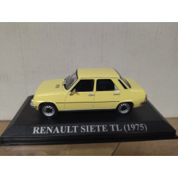 RENAULT 7 SIETE TL 1975 AMARILLO NUESTROS QUERIDOS COCHES 1:43 ALTAYA IXO