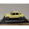 RENAULT 7 SIETE TL 1975 AMARILLO NUESTROS QUERIDOS COCHES 1:43 ALTAYA IXO