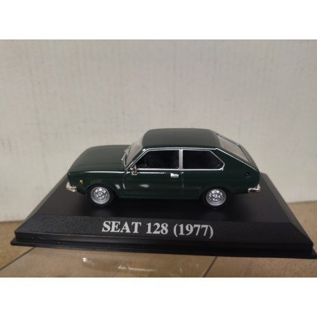 SEAT 128 1977 VERDE NUESTROS QUERIDOS COCHES 1:43 ALTAYA IXO