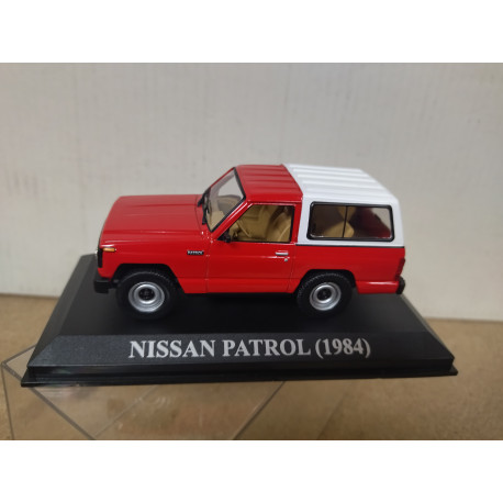 NISSAN PATROL 1984 ROJO/BLANCO NUESTROS QUERIDOS COCHES 1:43 ALTAYA IXO