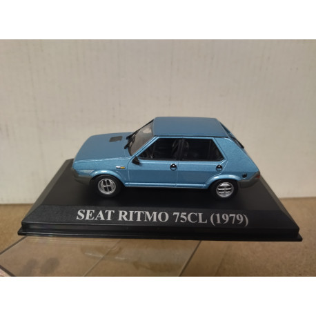 SEAT RITMO 1979 75CL AZUL NUESTROS QUERIDOS COCHES 1:43 ALTAYA IXO