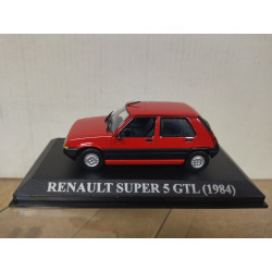 RENAULT SUPER 5 GTL 1984 ROJO NUESTROS QUERIDOS COCHES 1:43 ALTAYA IXO