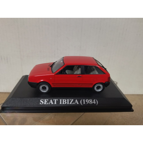 SEAT IBIZA 1984 ROJO NUESTROS QUERIDOS COCHES 1:43 ALTAYA IXO DEFECT/NO RETRO