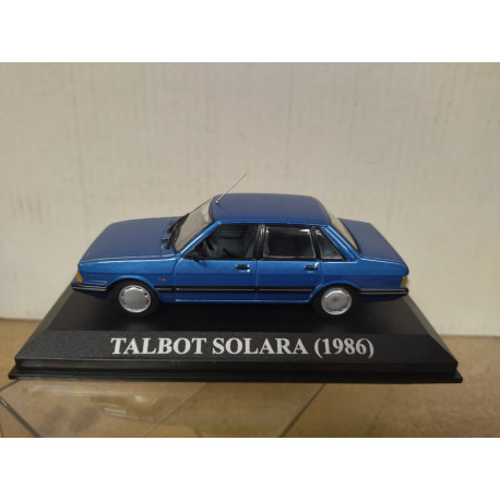 TALBOT SOLARA 1986 AZUL NUESTROS QUERIDOS COCHES 1:43 ALTAYA IXO
