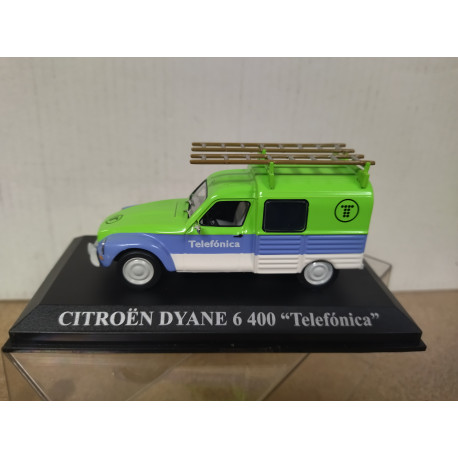 CITROEN DYANE 6 400 ACADIANE FURGONETA TELEFONICA 1:43 ALTAYA IXO