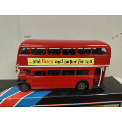 AEC DOUBLE DECKER LONDON AUTOBUS 1:50 SOLIDO