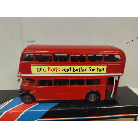 AEC DOUBLE DECKER LONDON AUTOBUS 1:50 SOLIDO