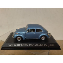 VOLKSWAGEN ESCARABAJO/BEETLE 1960 NUESTROS QUERIDOS COCHES 1:43 ALTAYA IXO