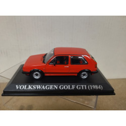 VOLKSWAGEN GOLF 2 GTi 1984 ROJO NUESTROS QUERIDOS COCHES 1:43 ALTAYA IXO