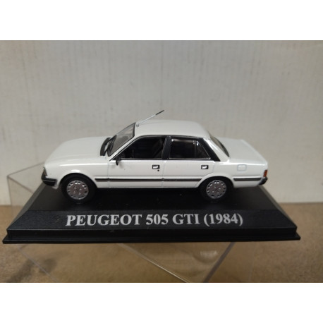 PEUGEOT 505 GTi 1984 BLANCO NUESTROS QUERIDOS COCHES 1:43 ALTAYA IXO
