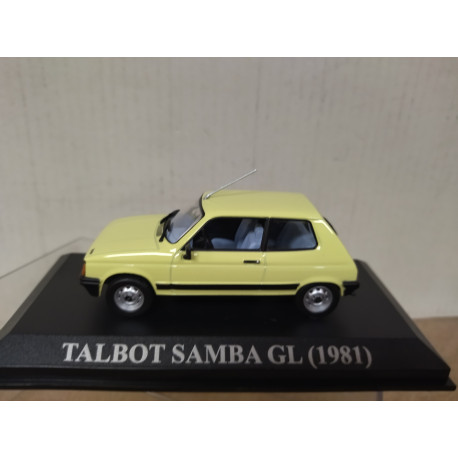 TALBOT SAMBA GL 1981 NUESTROS QUERIDOS COCHES 1:43 ALTAYA IXO