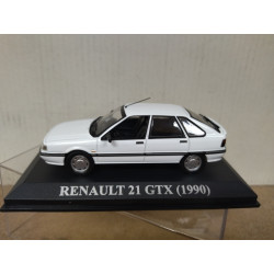 RENAULT 21 GTX 1990 BLANCO NUESTROS QUERIDOS COCHES 1:43 ALTAYA IXO