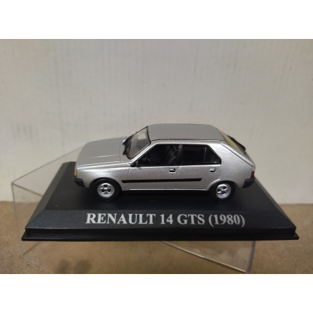 RENAULT 14 GTS 1980 SILVER NUESTROS QUERIDOS COCHES 1:43 ALTAYA IXO