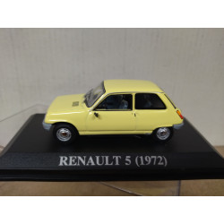 RENAULT 5 1972 AMARILLO NUESTROS QUERIDOS COCHES 1:43 ALTAYA IXO