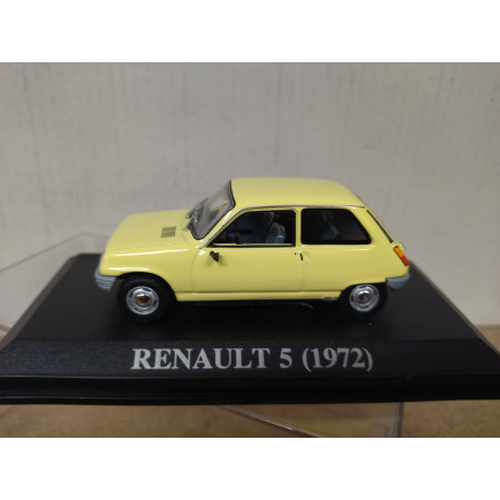 RENAULT 5 1972 AMARILLO NUESTROS QUERIDOS COCHES 1:43 ALTAYA IXO
