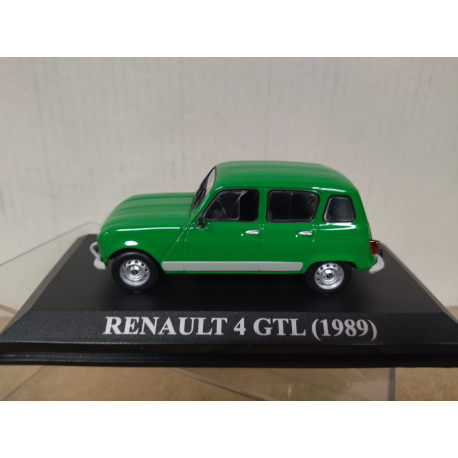 RENAULT 4 GTL 1989 GREEN NUESTROS QUERIDOS COCHES 1:43 ALTAYA IXO