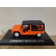 CITROEN MEHARI 1970 ORANGE/NARANJA MATRICULA ESPAÑA 1:43 ALTAYA IXO