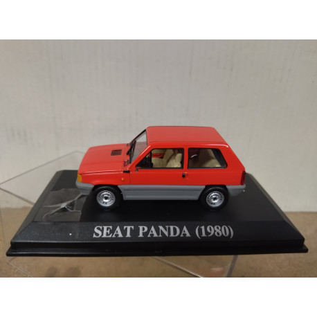 SEAT PANDA 1980 ROJO NUESTROS QUERIDOS COCHES 1:43 ALTAYA IXO DEFECT/NO RETRO