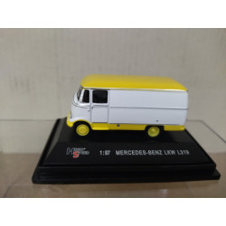 MERCEDES-BENZ L319 WHITE7YELLOW 1:87 H0 HIGH-SPEED