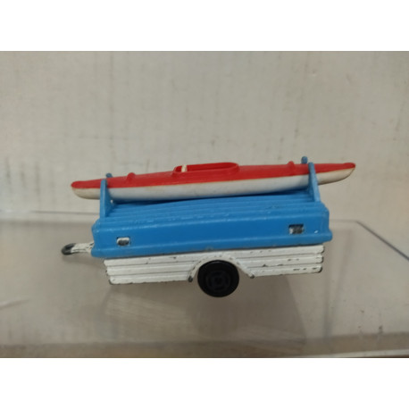 REMOLQUE/TRAILER CANOA /apx 1:64 MAJORETTE NO BOX
