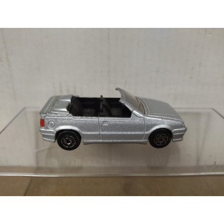 RENAULT 19 CABRIOLET SILVER 1:55/apx 1:64 MAJORETTE 225 NO BOX