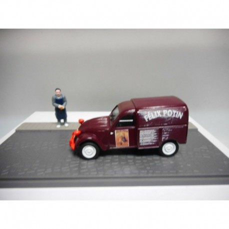CITROEN 2CV FOURGONNETTE (FELIX POTIN, OFKOC ) ATLAS ELIGOR 1:43