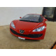 PEUGEOT RC CARREAU RED CONCEPT CAR 1:18 SOLIDO NO BOX