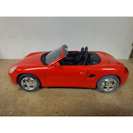 PORSCHE BOXSTER CABRIOLET (TIPO 996) RED 1:18 SOLIDO NO BOX