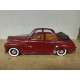 PEUGEOT 203 DECOUVRABLE 1954 DARK RED 1:18 SOLIDO NO BOX