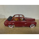 PEUGEOT 203 DECOUVRABLE 1954 DARK RED 1:18 SOLIDO NO BOX